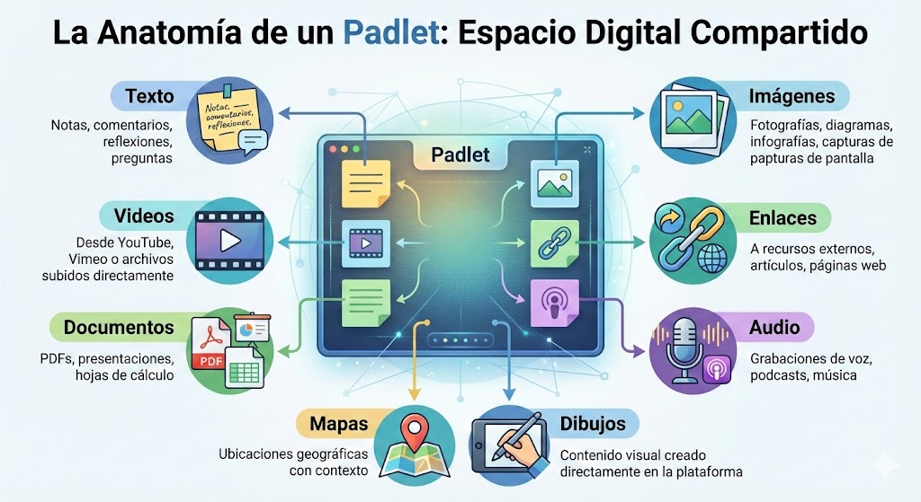 Anatomia de padlet